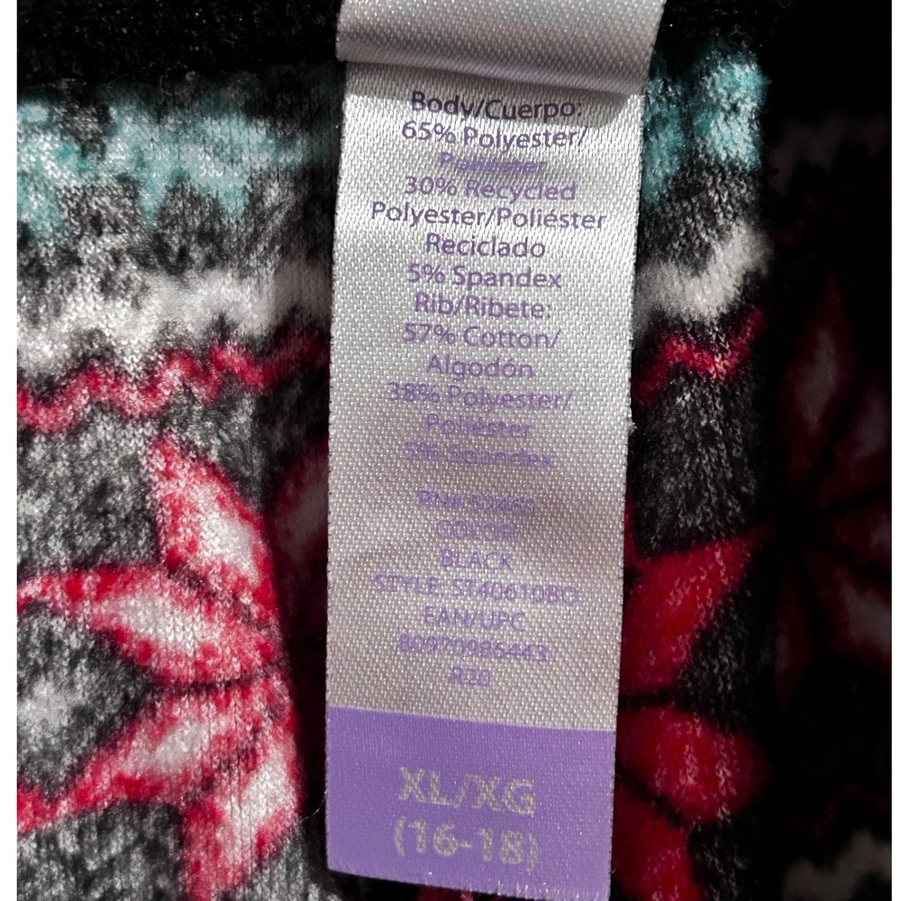 Secret Treasures Sleepwear Essentials‎ Velour Feel Pajama Bottoms Size XL 16-18 - Picture 7 of 8